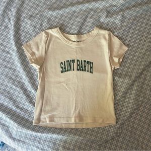 Brandy Melville John Galt Saint Barth baby tee